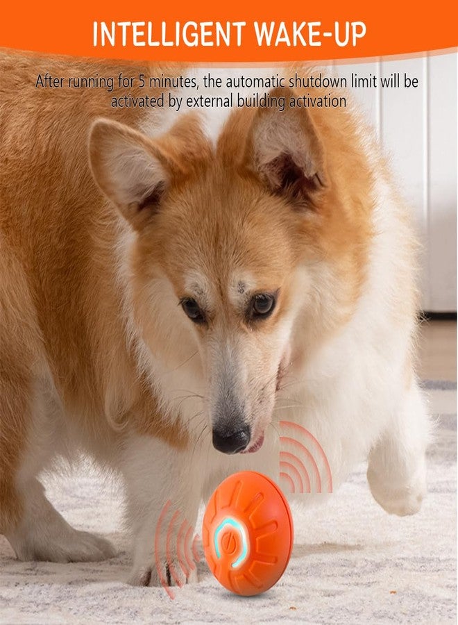 Qpets® Dog Ball, Dog Chew Toys, Rubber Toys for Dogs, Cool Lighting & Auto Bounce Interactive Dog Toys Ideal for Indoor and Outdoor (Small, with USB Cable) - Image 5